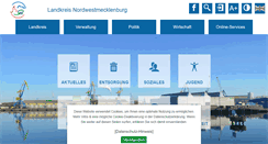 Desktop Screenshot of nordwestmecklenburg.de
